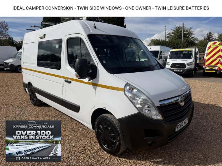 2019 Vauxhall Movano 2.3 CDTI H2 Van 130ps Panel Van Diesel Manual