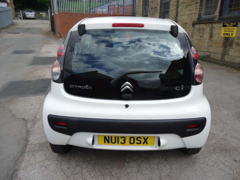 CITROEN C1 1.0 i VTR White Manual Petrol 2013