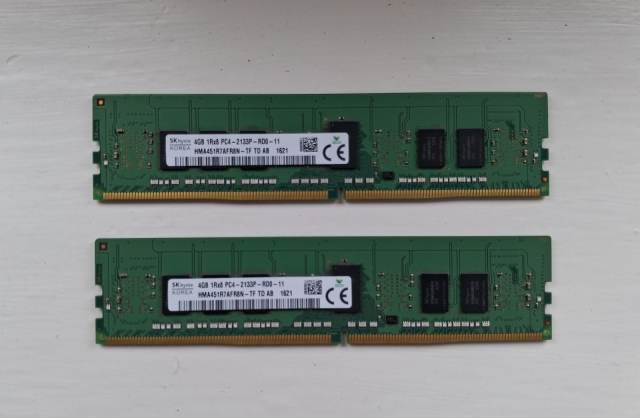 SK Hynix 8GB Kit (2x 4GB) DDR4 2133MHz ECC Registered Server RDIMM