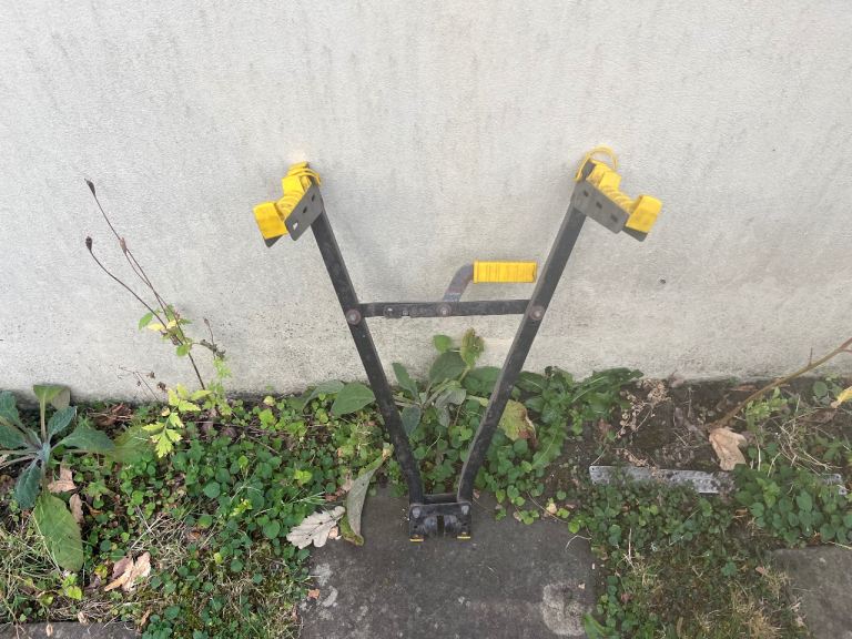 Bike Carrier Rack for Car Tow Bar - Black & Yellow