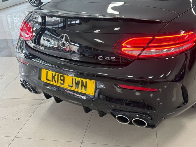2019 Mercedes-Benz C Class 3.0 C43 V6 AMG (Premium) Cabriolet 2dr Petrol G-Tronic+ 4MATIC Euro 6 ...