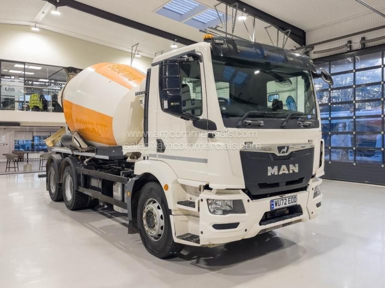 2022 (72) MAN TGM 320 6X4 26T CONCRETE MIXER