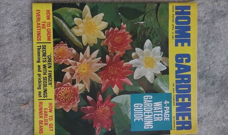 Vintage Home Gardener Magazine – Water Gardening Guide Issue