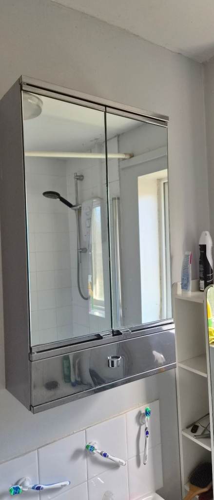 Free Bathroom Mirror Cabinet 