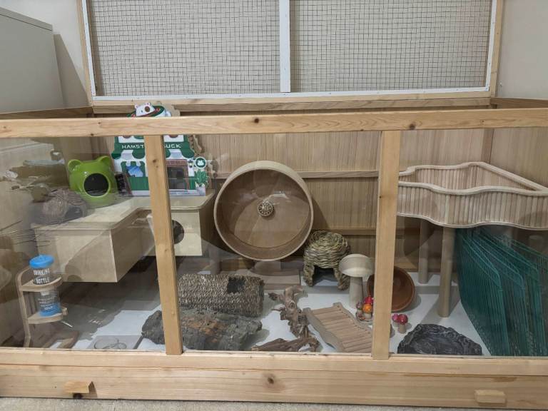 Pawhut Hamster cage with accessories