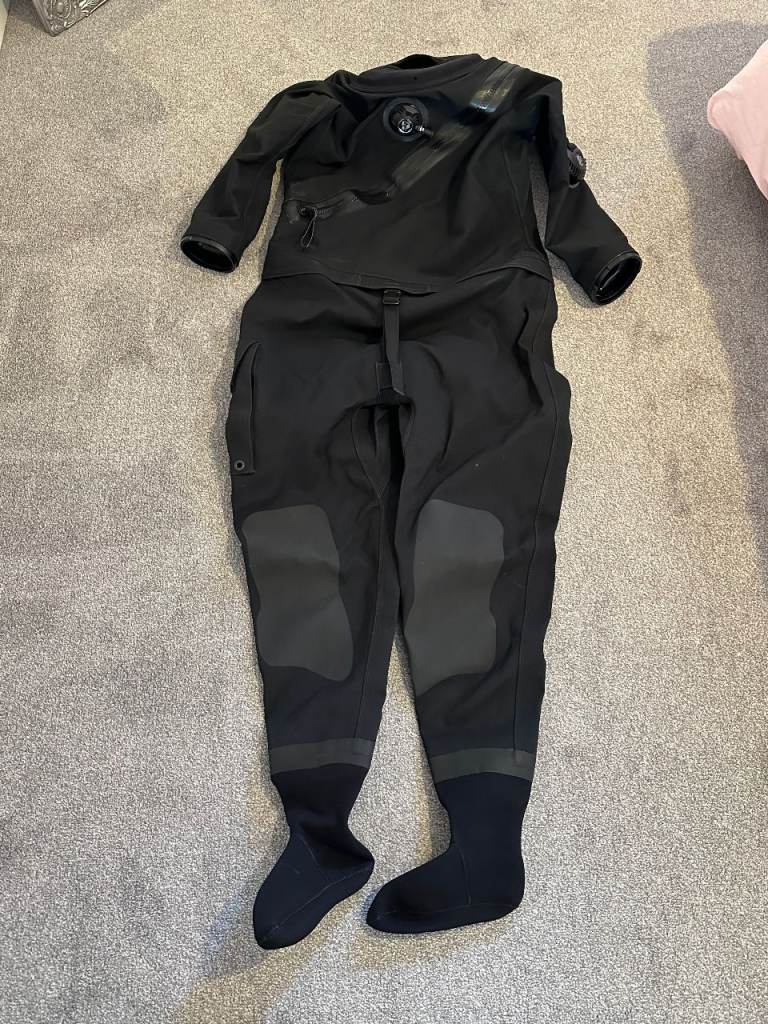 Scuba Diving Dry Suit: Custom Made Seaskin (Women's - Small) (Used for 6 Dives)