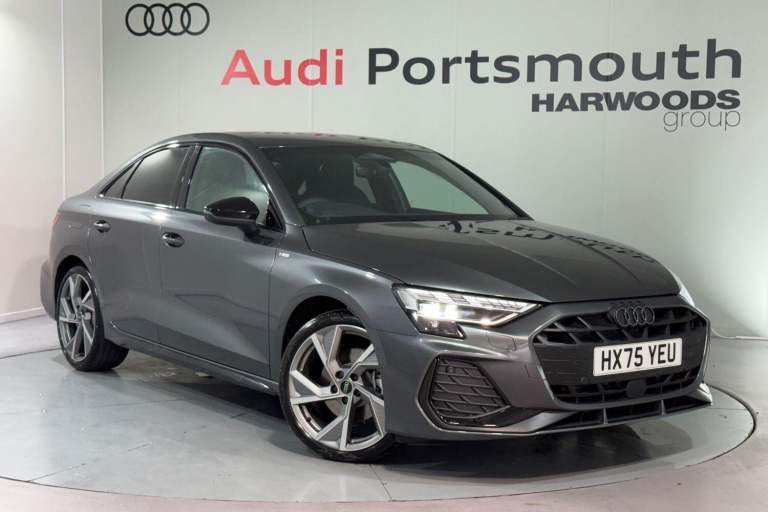 2025 Audi A3 1.5 TFSI 35 Black Edition Saloon 4dr Petrol Manual Euro 6 (s/s) (150 ps) SALOON Petr...