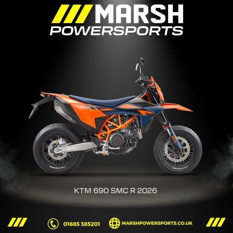 690 SMC R 2026 Model - KTM Main Dealer - Reserve NOW!