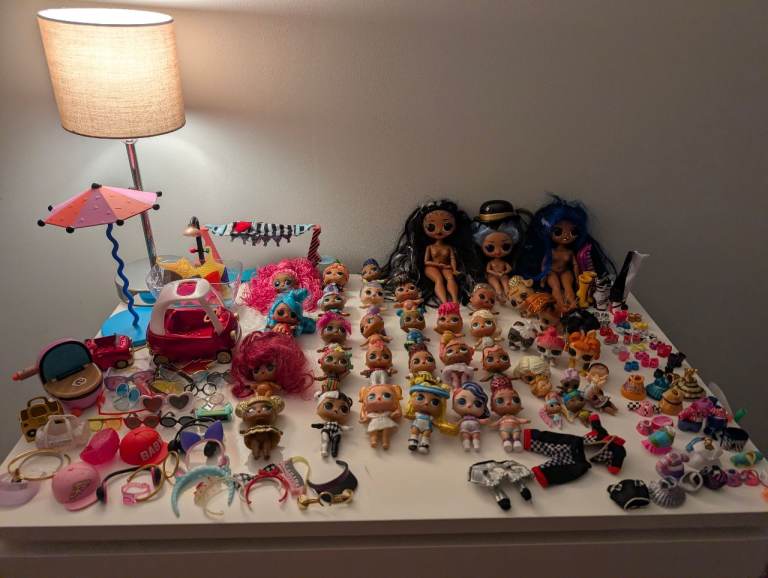 Large L.O.L doll bundle and accessories 