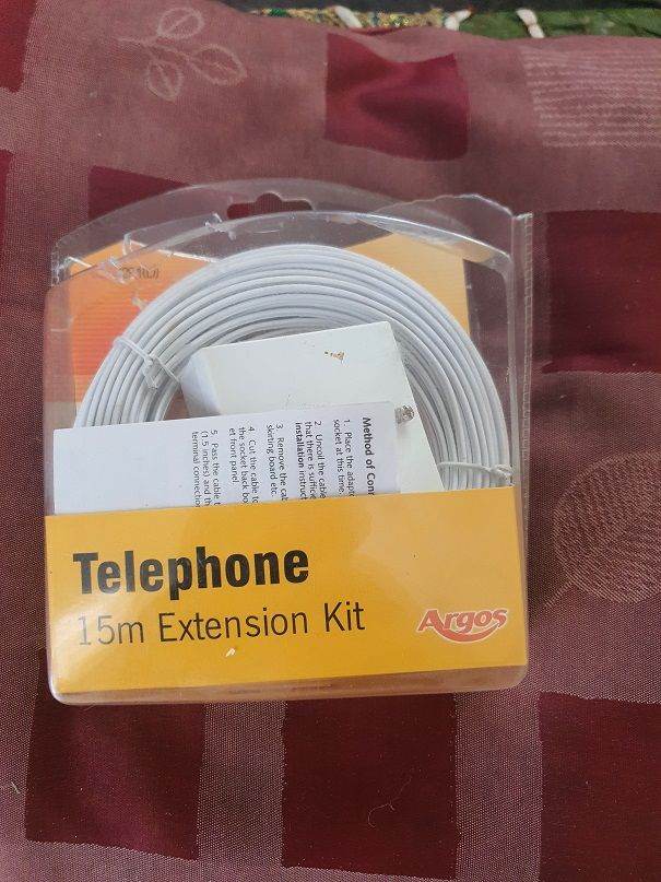  15m Telephone extension kit 