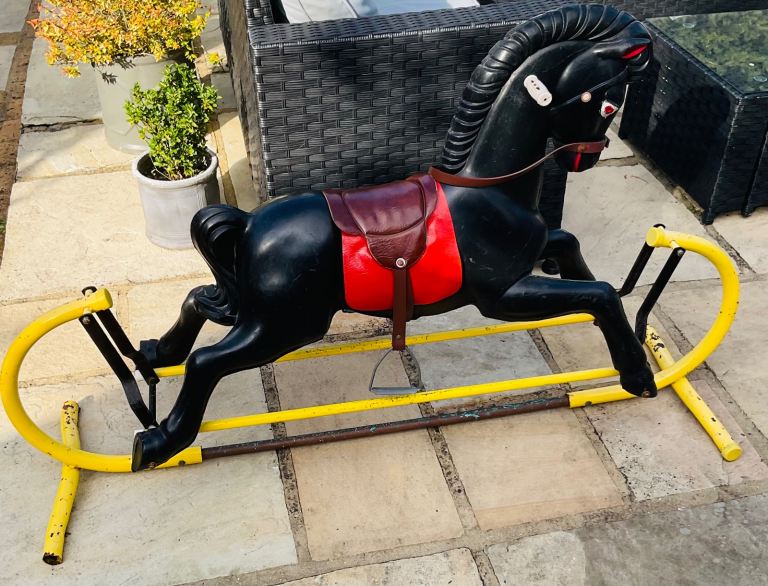 Vintage Triang Rocking Horse