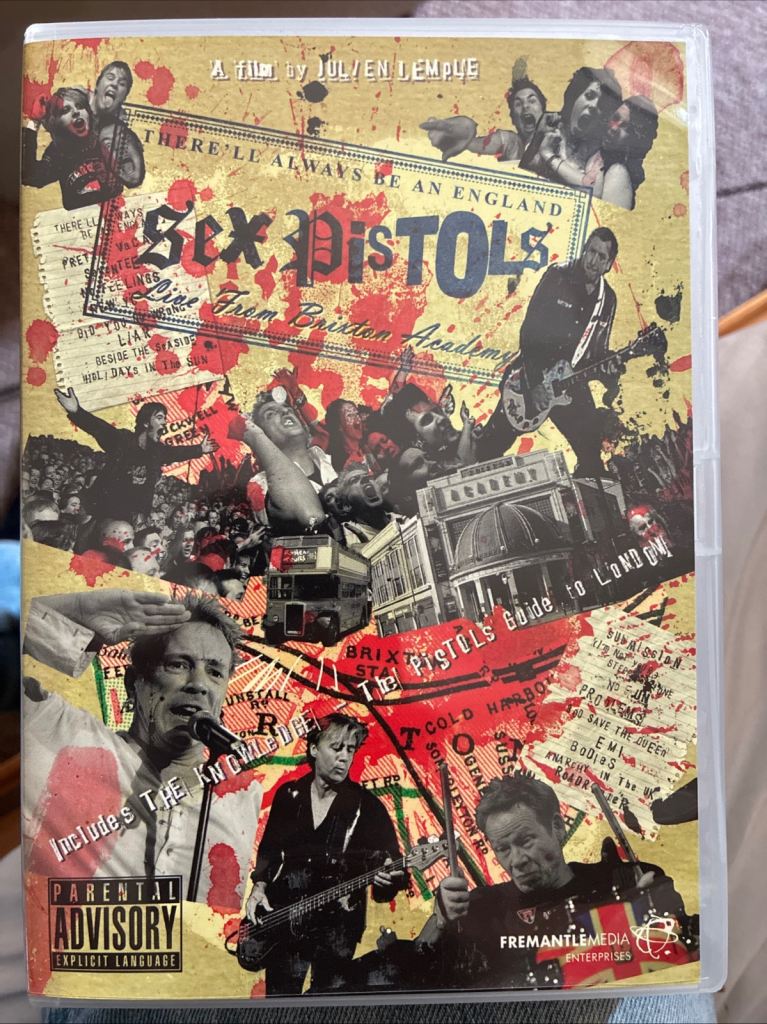 Sex Pistols - There'll Always Be An England - Live Brixton Academy (DVD, 2008)