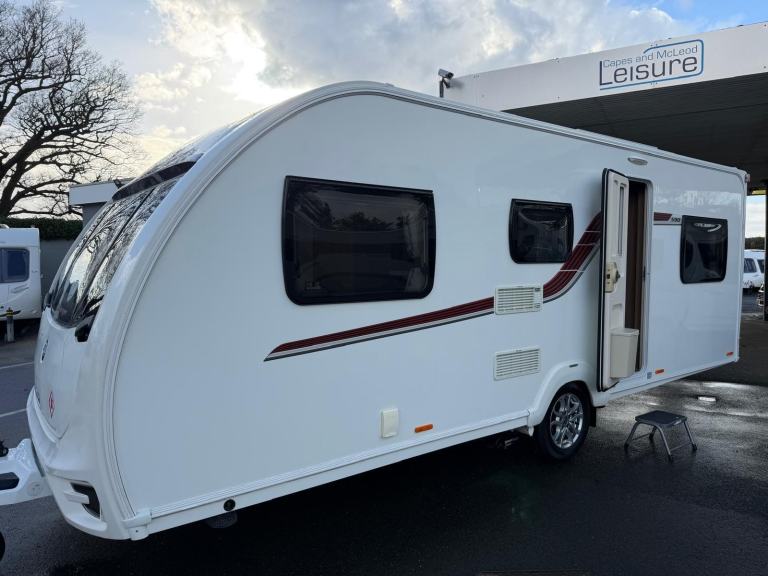 2016 SWIFT CHALLENGER 590-6, 6 BERTH CARAVAN WITH BUNK BEDS & MOVER
