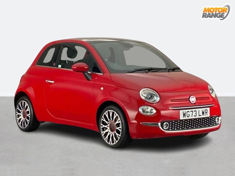 2023 Fiat 500 1.0 Mild Hybrid Red 3dr Hatchback PETROL Manual