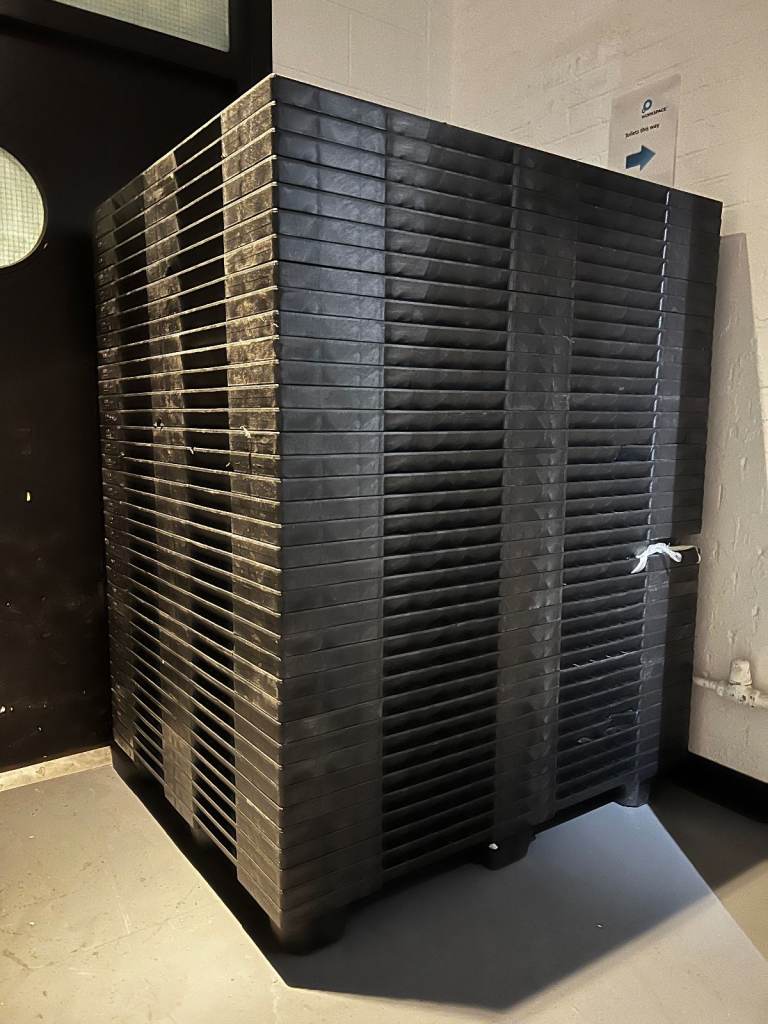 Heavy Duty Nestable Plastic Pallets +30 (1200 x 1000 mm) - FREE FOR LIMITED TIME