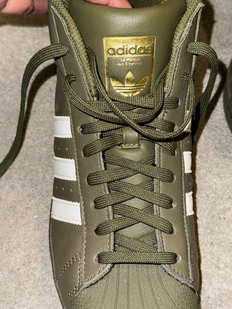 Adidas Pro Model Olive Green - Size UK 6