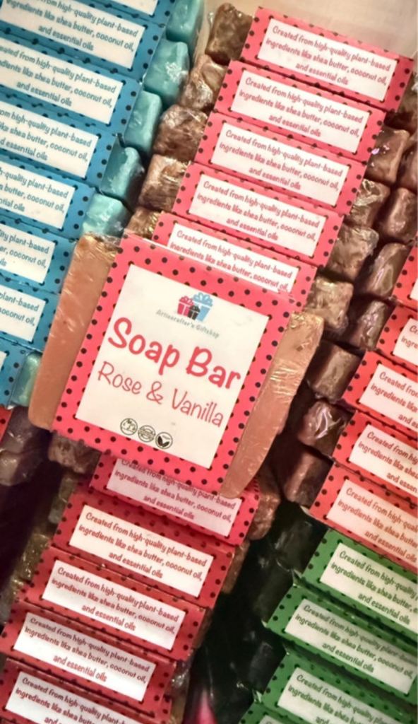 110 vegan soap bars - soap business start up