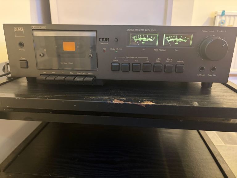 NAD 6130 Cassette Deck & 4020A Tuner – Fair Condition