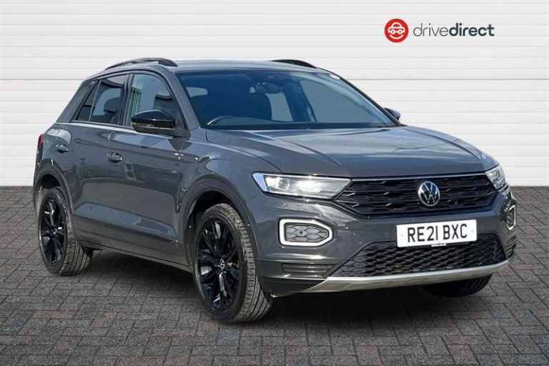 Volkswagen T-Roc 1.0 TSI Black Edition SUV 5dr Petrol Manual Euro 6 (s/s) (110 ps) SUV Petrol Manual