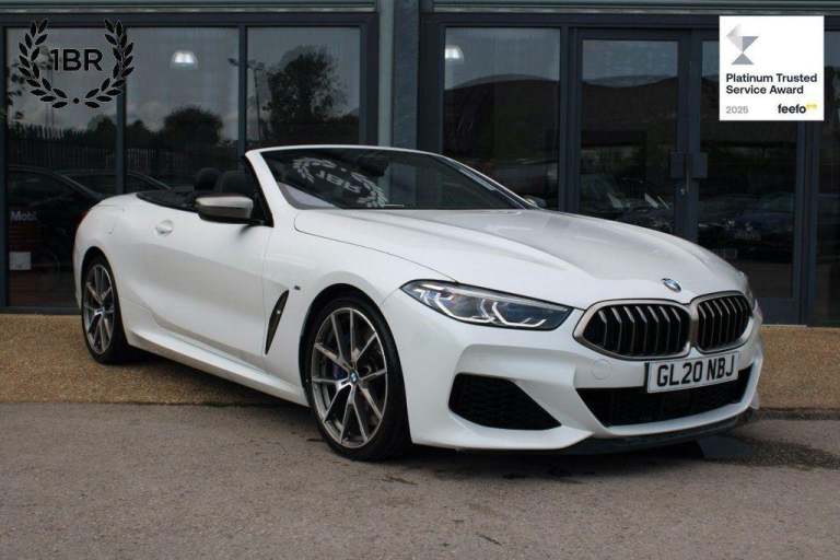 2020 BMW 8 Series 4.4 M850i V8 Steptronic xDrive Euro 6 (s/s) 2dr CONVERTIBLE Petrol Automatic