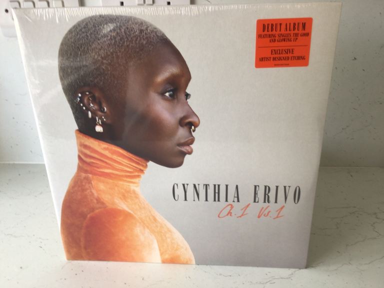 Cynthia erivo debut album ch1 vs1 on double vinyl 