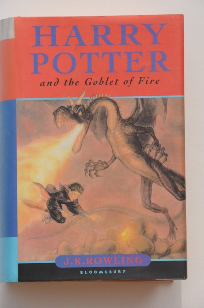 Harry Potter And The Goblet Of Fire Hard Back Book By J. K. Rowling.