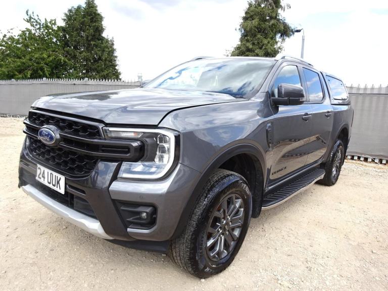 2024 24 REG FORD RANGER WILDTRAK ECOBLUE 4X4 DIESEL AUTO PICK UP DAMAGED SALVAGE