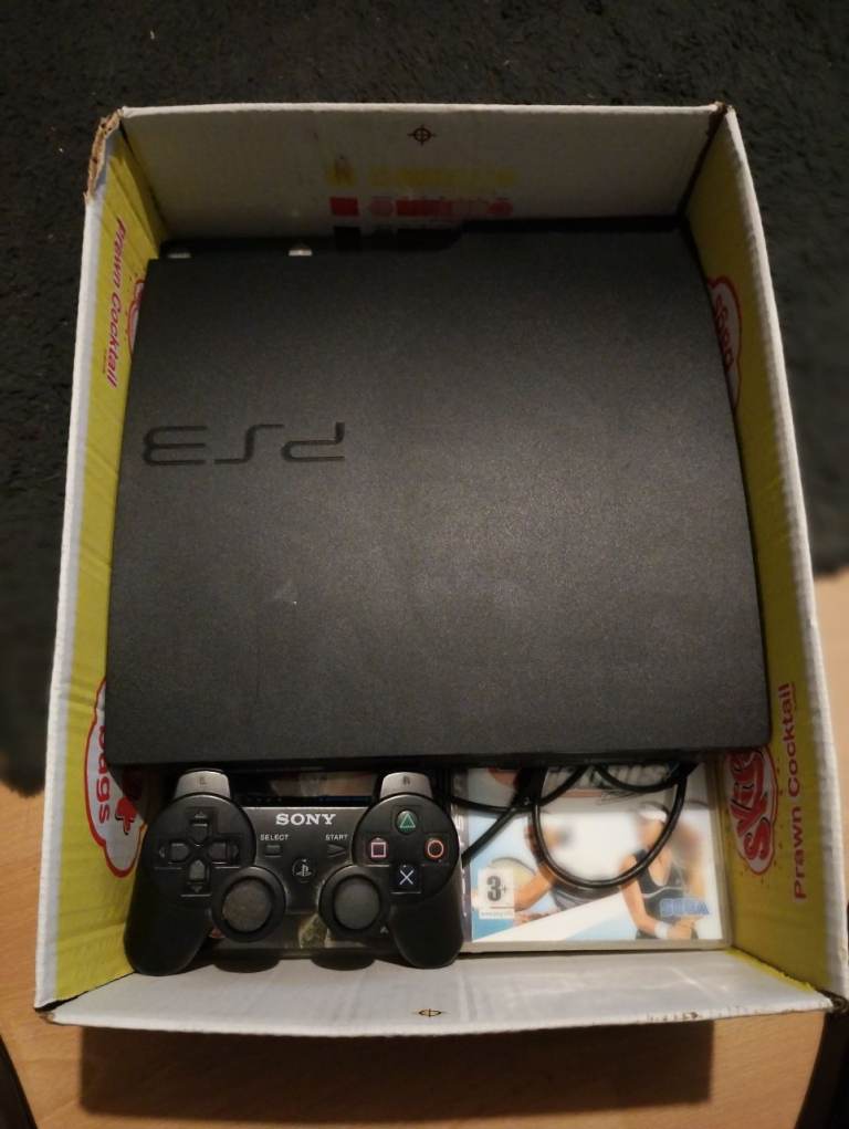 Sony PlayStation 3 (PS3) Console with Games and Controller