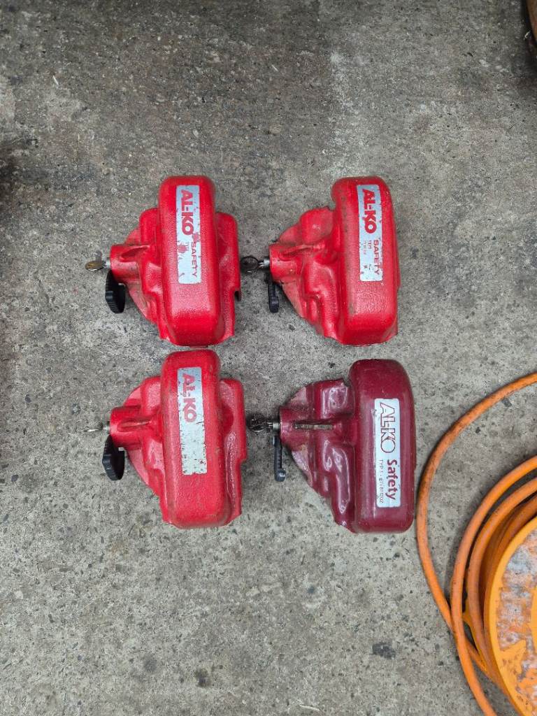 Alko hitch lock caravan trailer