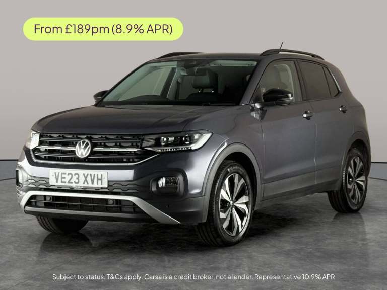 2023 Volkswagen T-Cross 1.0 TSI Black Edition SUV 5dr Petrol Manual Euro 6 (s/s) (110 ps) APPLE C...
