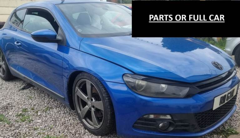 Volkswagen, SCIROCCO, full car or parts engine gone no start 