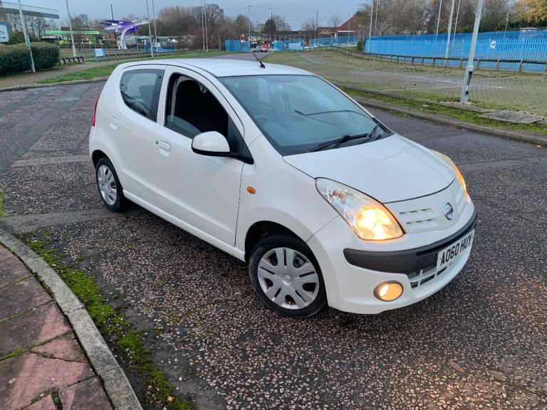 NiSSAN PIXO N-TEC 996cc PETROL 2010(60) 5DR MANUAL 1 OWNER 21K LOW MILES FSH WHITE  
