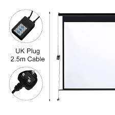 Home cinema electric projector screen 