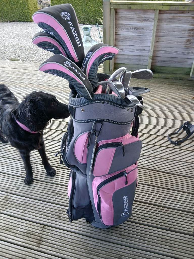 Fazer Ladies Golf Club Set with Bag and Trolley