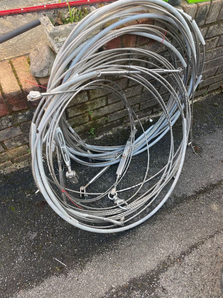 Boat / yacht rigging - heavy duty about 20 metres 