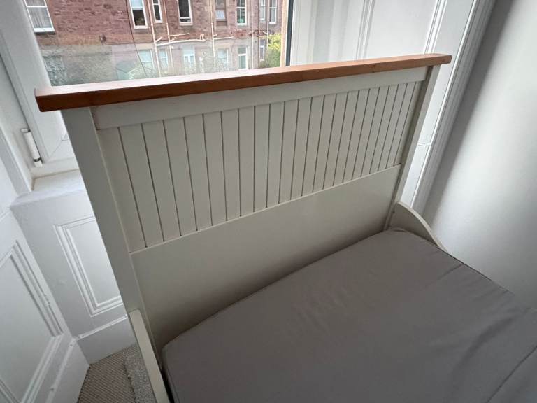 Single Bed & Mattress: Ikea Visdalen