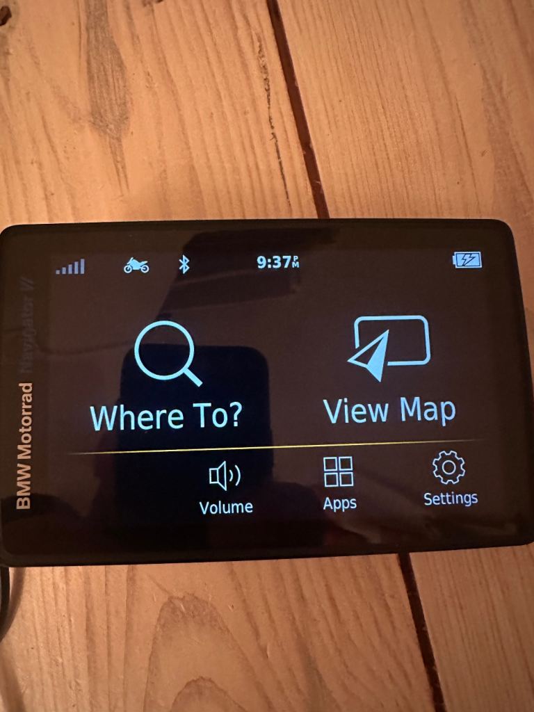 BMW Motorrad navigation 6