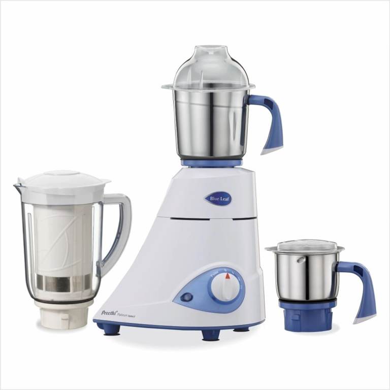 Good as new - 2 year old - Preethi Blue Leaf 750 W Mixer Grinder  3 Jars RRP: £130