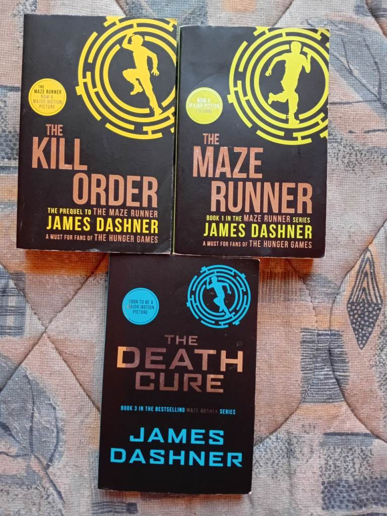 Maze Runner Books x 3