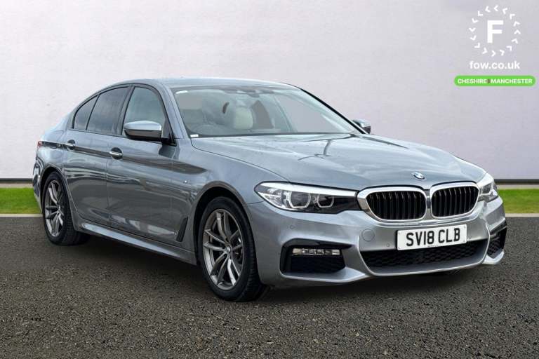 2018 BMW 5 Series 520d M Sport 4dr Auto Saloon DIESEL Automatic
