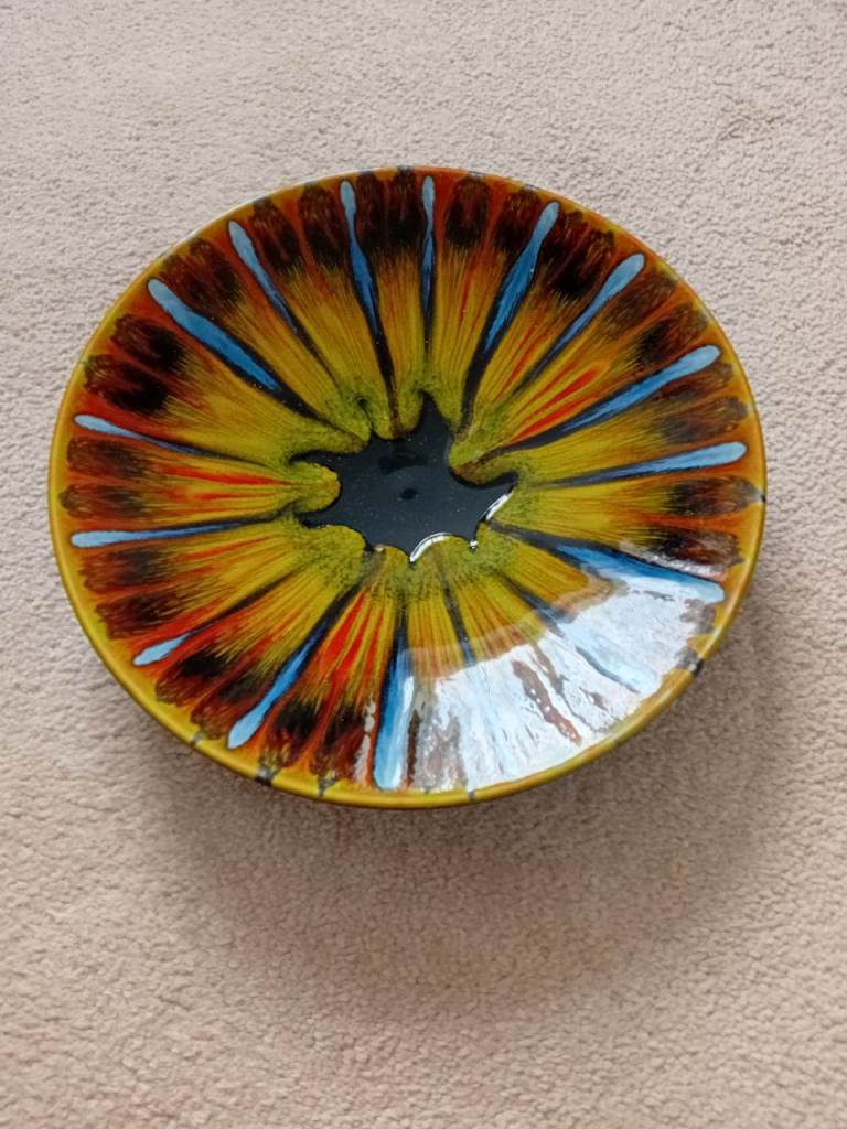 Poole Pottery Colourful Ceramic Decorative Bowl – As new