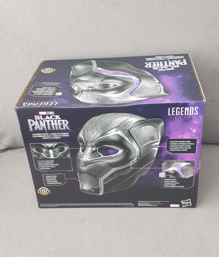 Brand New Marvel Studios Black Panther Electronic Helmet 