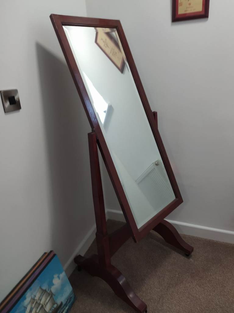 Full length dressers / tailors mirror on castors