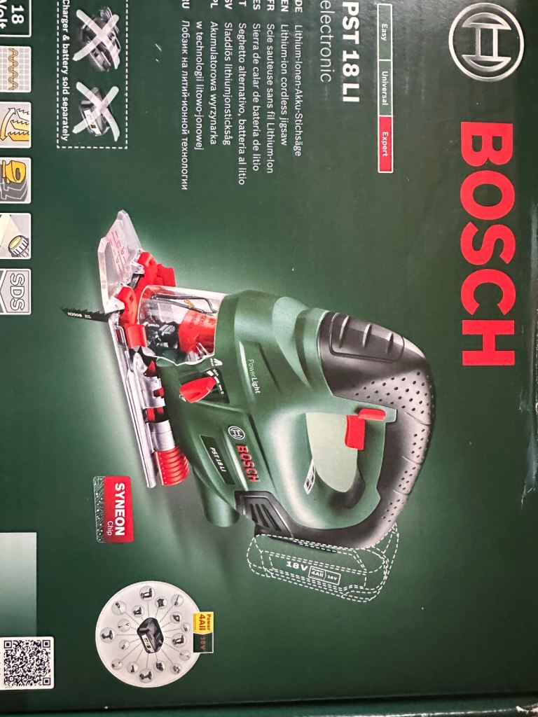 BOSCH JIGSAW PST 18 LI