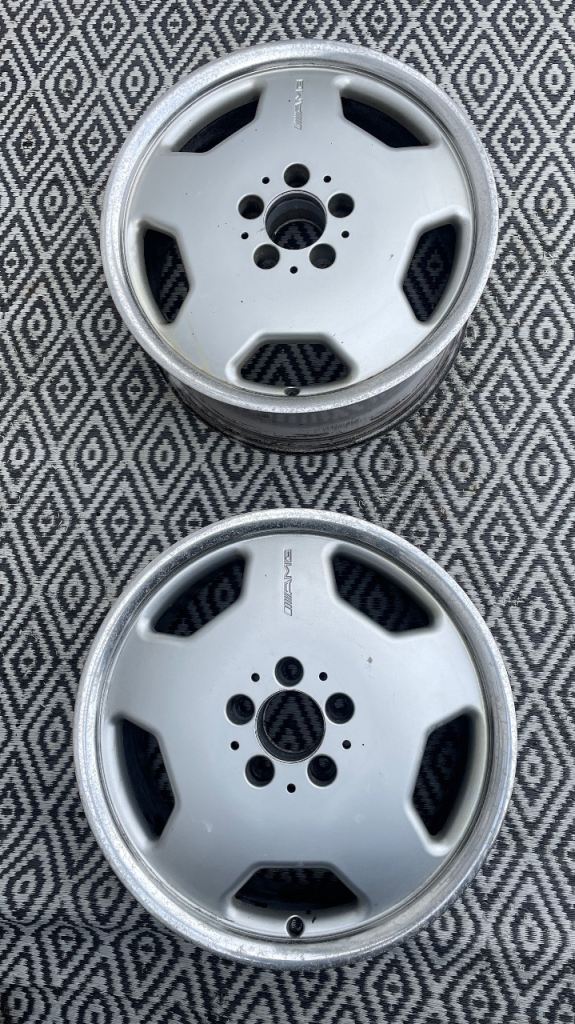 2x Genuine 17” Mercedes AMG Monoblock II Wheels