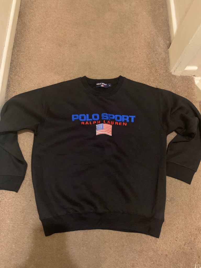 Polo sport Ralph Lauren’s crewneck sweatshirt jumper medium 