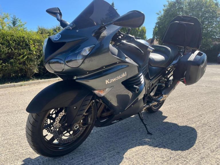 2006 56 KAWASAKI ZX 1400 A6F - ZZR1400 ZZR 1400 NEW MOT FULL LUGGAGE