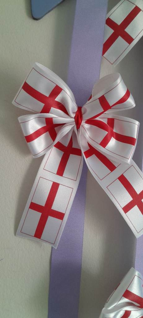 image for England/St. George Hairbows 2 for £5