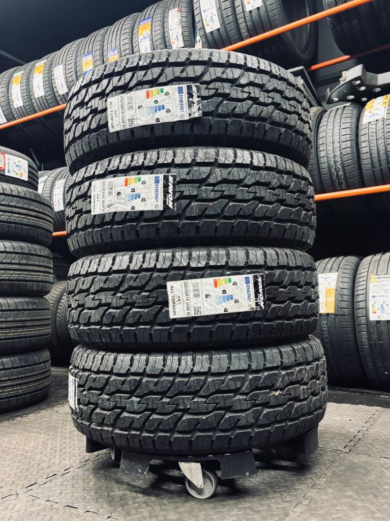 225/55/18 Avon AX7 All Terrain Tyres Brand New Set