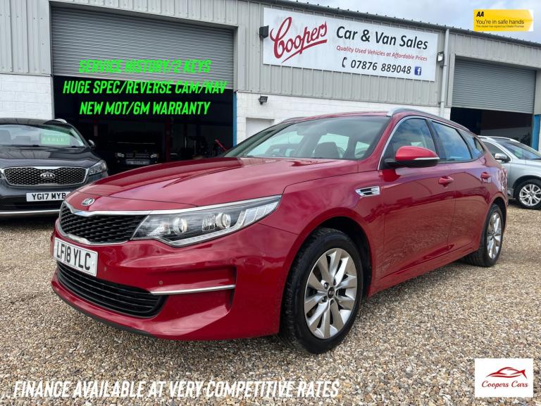 2018 Kia Optima 1.7 CRDi ISG 2 5dr ESTATE Diesel Manual